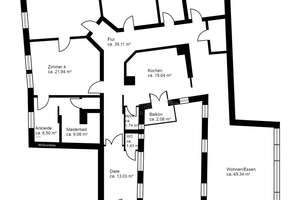 Repräsentative Altbauwohnung mit prachtvollem Stuck in absoluter Bestlage Altstadt – Die vollständige Adresse der Immobilie erhältst du vom Anbieter., 80331 Hackenviertel, München – Vorschaubild 21