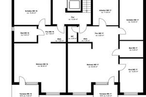 WE 18: Erdgeschosswohnung mit Gartenterrasse