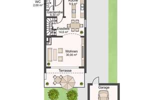 Exklusive Doppelhaushälfte mit sonnigem Südwest-Garten in Forstenried – Die vollständige Adresse der Immobilie erhältst du vom Anbieter., 81476 Forstenried, München – Vorschaubild 25