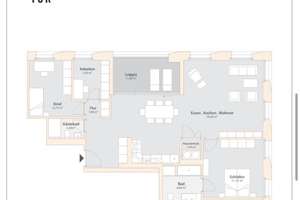Schwabinger-Tor Highlight: 3,5-Zimmer-Wohnung mit Balkon und Luxus-Ausstattung – Die vollständige Adresse der Immobilie erhältst du vom Anbieter., 80804 Münchner Freiheit, München – Vorschaubild 5