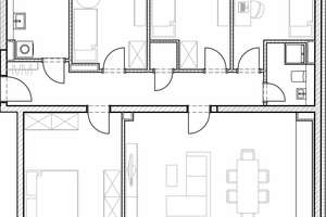 Da kommt man gern Heim. geräumige 5-Zimmer-Wohnung mit Einbauküche und 2 Bädern im Neubau – Wilhelminenstraße 5, 4129 Eutritzsch, Leipzig – Vorschaubild 4