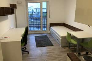Helles modernes Studentenapartment in Bestlage *ALL INCLUSIVE* inkl. Strom – Alpenstraße 10a, 86159 Bahnhofs-, Bismarckviertel, Augsburg – Vorschaubild 1