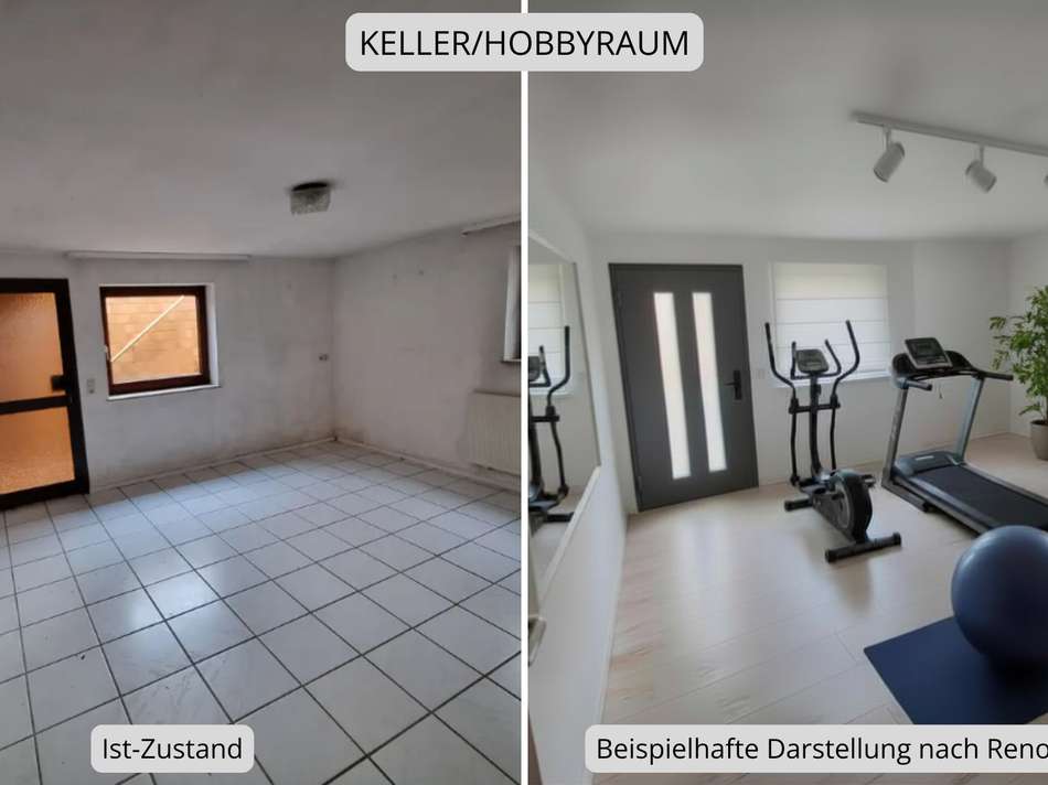 Keller als Fitnessraum