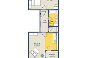 2-Zimmer-Wohnung mit Balkon in Leipzig Zentrum-Ost – Schützenstraße 9, 4103 Zentrum-Ost, Leipzig – Vorschaubild 11