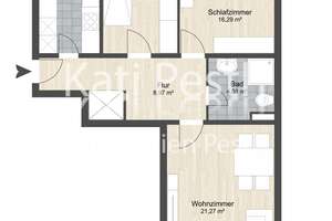 Solide 3-Zi-Wohnung mit Süd-West-Balkon und gutem Vermietungspotenzial – Chiemgaustraße 140, 81549 Balanstraße-West, München – Vorschaubild 18