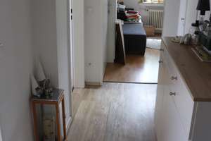 in ruhiger Lage , wenige Minuten zum Unterbacher See.     Balkonseite ins Grüne – Vennstraße 106, 40627 Unterbach, Düsseldorf – Vorschaubild 3