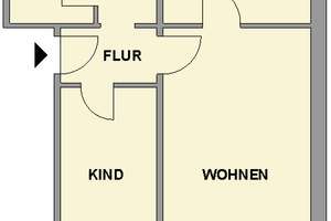 Helle 3-Raum-Wohnung mit Einbauküche – Katharinenstr. 16, 9120 Kapellenberg, Chemnitz – Vorschaubild 5