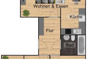 Sofort bezugsfertig - Kleine Familienwohnung Nähe Uniklinik mit Balkon und Wannenbad – Arnold-Zweig-Straße 23, 39120 Leipziger Straße, Magdeburg – Vorschaubild 20