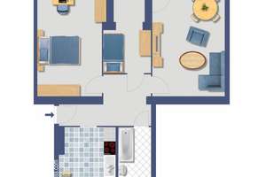 JETZT KAUFNEBENKOSTEN EINSPAREN Kapitalanlage - Attraktive 2,5 Zimmer Wohnung in begehrter Lage – Berlepschstraße 62, 14165 Zehlendorf, Berlin – Vorschaubild 8