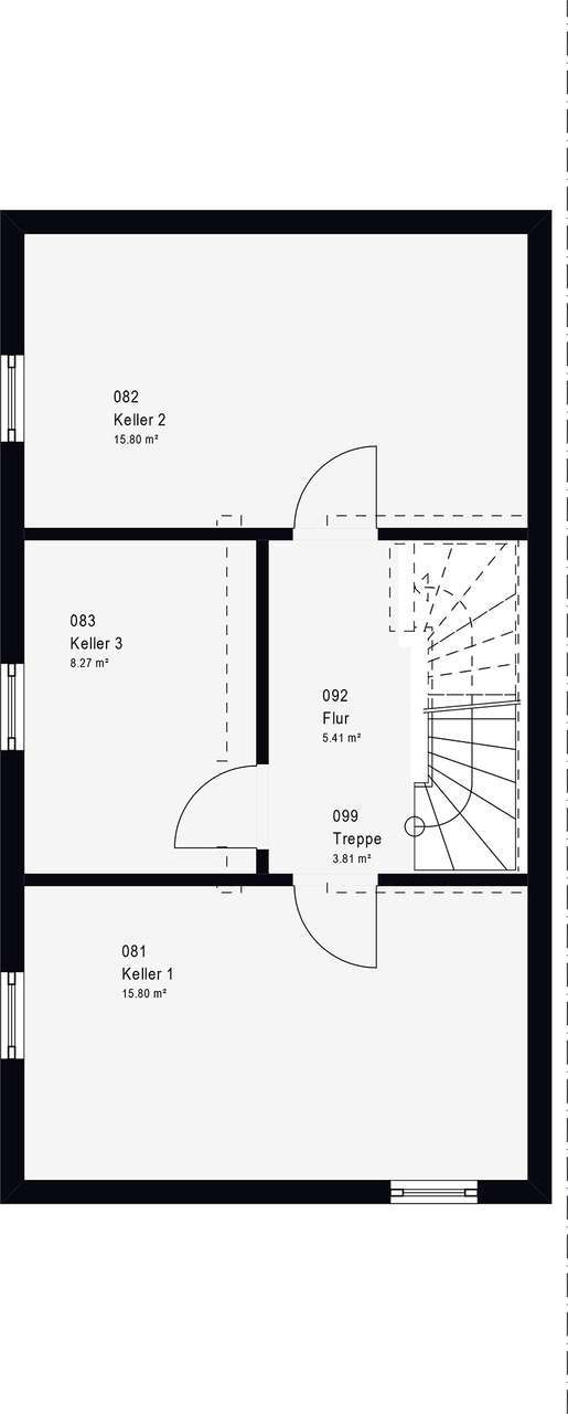 optional mit Keller möglich