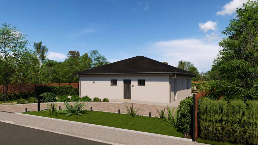 Praktischer Bungalow mit strukturierter Raumaufteilung   Mit seinen 111 m² bietet dieser Bungalow mo