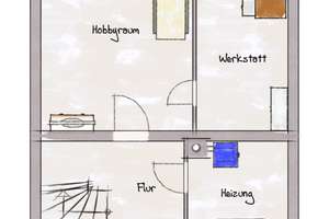 Reihenmittelhaus in ER-Eltersdorf...Wohnen mit Garten am Stadtrand – Die vollständige Adresse der Immobilie erhältst du vom Anbieter., 91058 Eltersdorf, Erlangen – Vorschaubild 2