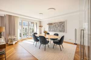 Klassische Eleganz im "Ludwig": 3-Zimmer-Luxus-Domizil mit Liftlanding, Terrasse und Stellplätzen – Die vollständige Adresse der Immobilie erhältst du vom Anbieter., 80333 Universität, München – Vorschaubild 6