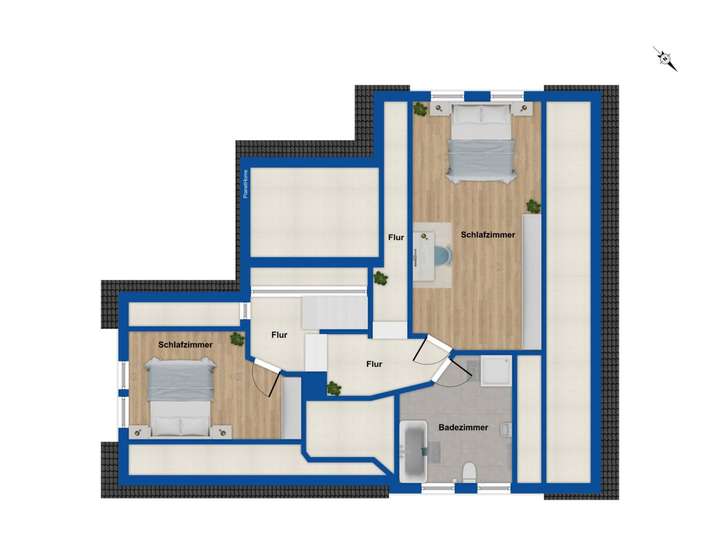 Grundriss Dachgeschoss