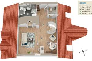 Attraktive Maisonette-Wohnung mit zwei Südbalkonen in Kirchheim – Die vollständige Adresse der Immobilie erhältst du vom Anbieter., 85551 Kirchheim bei München – Vorschaubild 18