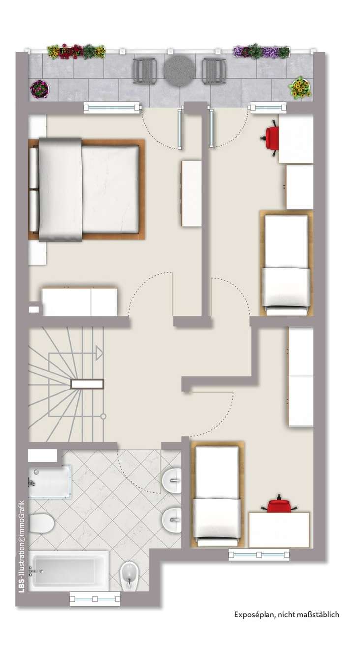 Grundriss Obergeschoss