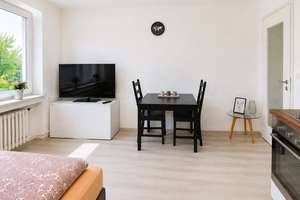 Voll möbliertes 23-m²-Apartment in ruhiger Lage