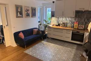 Helle, hochwertig möblierte Wohnung + Balkon in ruhiger, idealer Lage zum Giesinger Bahnhof