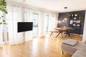 Möbliert: Moderne 4-Zimmer-Wohung in den Welfenhöfen (befristet auf zwei Jahre)