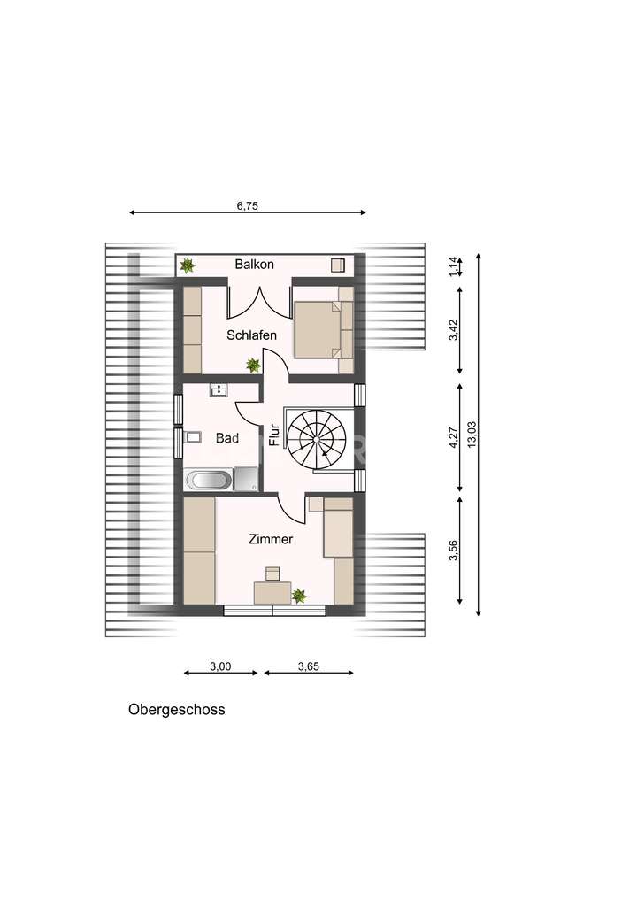 Grundriss OG (beispielhaft)