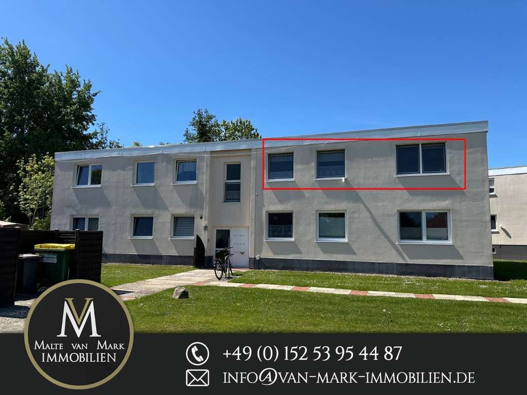 Kapitalanleger oder Selbstnutzer, vermietete Oberwohnung in der Nähe vom Wangermeer in Hohenkirchen