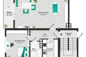 Zwei-Zimmer-Wohnung in Bremerhaven Mitte! – Die vollständige Adresse der Immobilie erhältst du vom Anbieter., 27568 Mitte-Süd, Bremerhaven – Vorschaubild 12