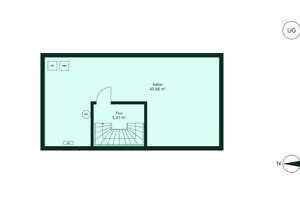 Doppelhaushälfte mit Südterrasse, Keller und Garage – Tourcoingstraße 8a, 46240 Eigen, Bottrop – Vorschaubild 11