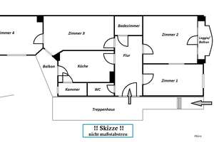 Vorderer Westen, 4 Zimmer-Wohnung in Jugendstil-Altbau, Parkstr. 50, Hochpaterre – Parkstr. 50, 34119 West, Kassel – Vorschaubild 19