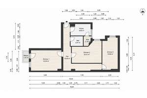 Wohnen im Helmholtzkiez: 3-Zimmer-Altbau mit Balkon, 94 m² – Die vollständige Adresse der Immobilie erhältst du vom Anbieter., 10437 Prenzlauer Berg, Berlin – Vorschaubild 9