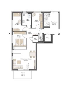 Erstbezug Neubau 4 Zimmer OG Wohnung mit Balkon in Aussichtslage! Optional mit Einbauküche