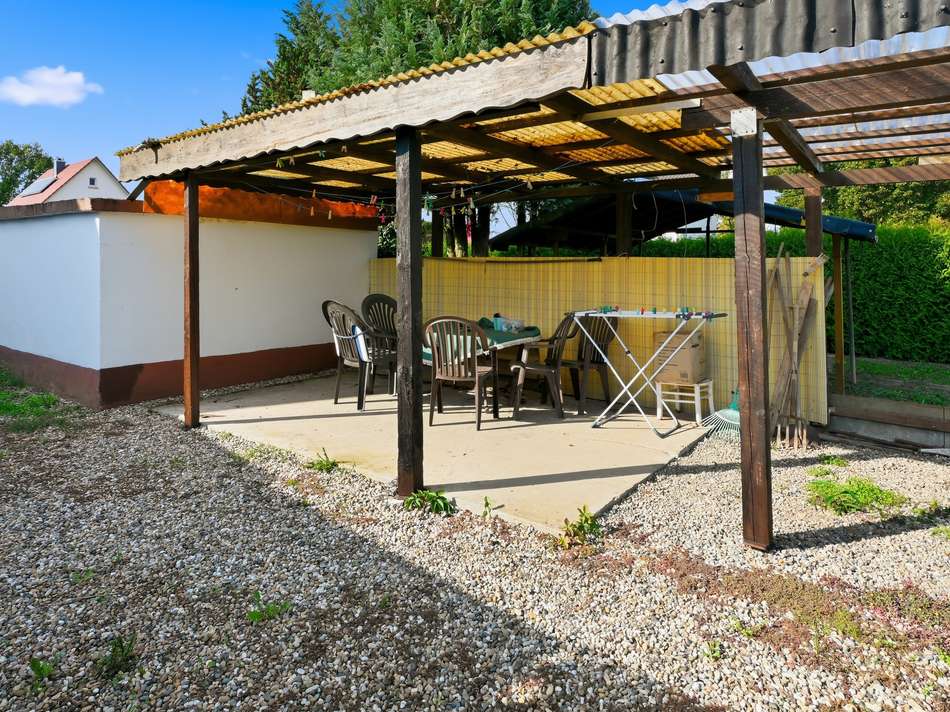 Sitzbereich im Garten