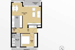 Penthouse - Aufzug - Traumhafte Aussicht - Stuttgart-Wangen – Die vollständige Adresse der Immobilie erhältst du vom Anbieter., 70327 Wangen, Stuttgart – Vorschaubild 9
