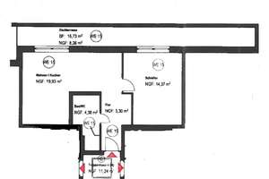WE015 - NEUBAU - Schicke 2 Zimmer Wohnung mit Einbauküche