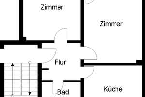 Geräumige 2-Zimmer-Wohnung mit Balkon in Langerfeld – Grundstr. 30, 42389 Langerfeld-Beyenburg, Wuppertal – Vorschaubild 2
