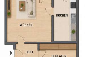 iTH: Fuhlenbrock zum Verlieben: Helle Dachgeschosswohnung mit Balkon, Garage und kurzen Wegen! – 46242 Fuhlenbrock, Bottrop – Vorschaubild 23