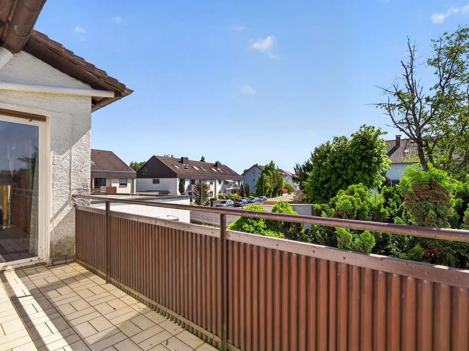Südostbalkon im OG (Ansicht 1)