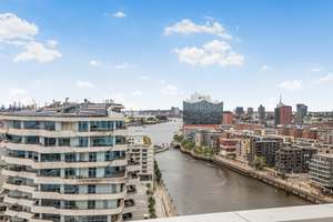 Leben zwischen Elbe und Skyline – Luxuriöses Strandhaus-Apartment mit Panoramablick – Großer Grasbrook 19, 20457 HafenCity, Hamburg – Vorschaubild 2