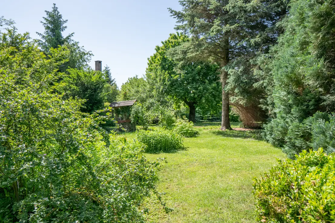 Gartenbereich der Wohnanlage