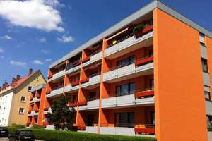Gepflegte 3-Zimmer-Wohnung, Loggia, Tiefgaragenstellplatz in Augsburg-Lechhausen