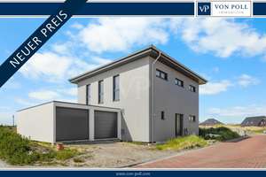 Modernes KfW-40EE-Stadthaus in Jever – hochwertiger Neubau – Die vollständige Adresse der Immobilie erhältst du vom Anbieter., 26441 Jever – Vorschaubild 1
