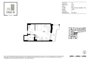 Großes 1-Zimmer-Apartment mit Balkon, Einbauküche und Aufzug in Erlangen – Paul-Gossen-Straße 117a, 91052 Rathenau, Erlangen – Vorschaubild 16