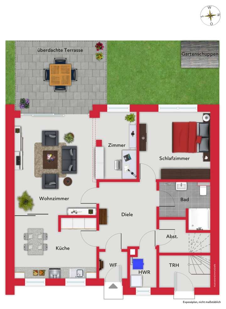 Grundriss Erdgeschoss