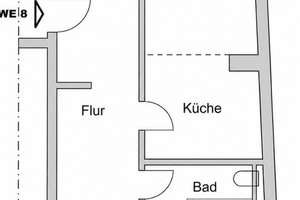 bezugsfreie renovierte 2 Zimmer Wohnung direkt am Körnerplatz provisionsfrei – Körnerstraße 38, 4107 Südvorstadt, Leipzig – Vorschaubild 11
