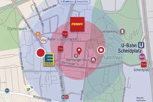 Expat friendly: 1-Zi.-Wohnung mit separater Küche in Schwabing – voll möbliert & All-Inclusive – Die vollständige Adresse der Immobilie erhältst du vom Anbieter., 80804 Am Luitpoldpark, München – Vorschaubild 2
