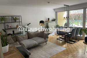 Tauschwohnung: Biete 3-Zimmer Wohnung in Schwabing West mit Garten – Die vollständige Adresse der Immobilie erhältst du vom Anbieter., 80803 Am Luitpoldpark, München – Vorschaubild 1