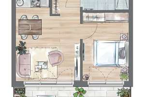 Terrassenwohnung in Hoflage! – Die vollständige Adresse der Immobilie erhältst du vom Anbieter., 22299 Winterhude, Hamburg – Vorschaubild 7