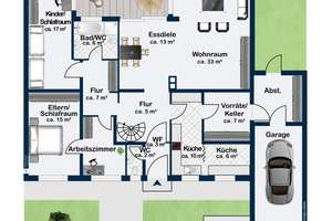 Bezugsfreie Doppelhaushälfte in Umkirch, großer Garten, Garage, Carport etc. – Die vollständige Adresse der Immobilie erhältst du vom Anbieter., 79224 Umkirch – Vorschaubild 20