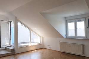 Gepflegte 1-Zimmer-Dachgeschoss-Wohnung mit Dachterrasse in Neuhausen – Landshuter Allee 0, 80637 Am Riesenfeld, München – Vorschaubild 1