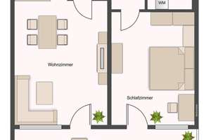 TOP Saniert!! 2-Zimmer-Wohnung mit Balkon in Köln-Chorweiler 12/1 – Osloer Straße 6, 50765 Chorweiler (Ortsteil), Köln – Vorschaubild 4