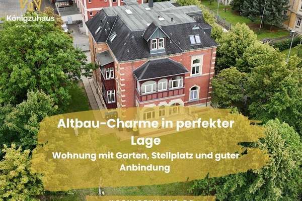 Letzte freistehende Wohnung! Altbauflair im Dachgeschoss: Großzügige 3-Zimmer-Wohnung in Apolda